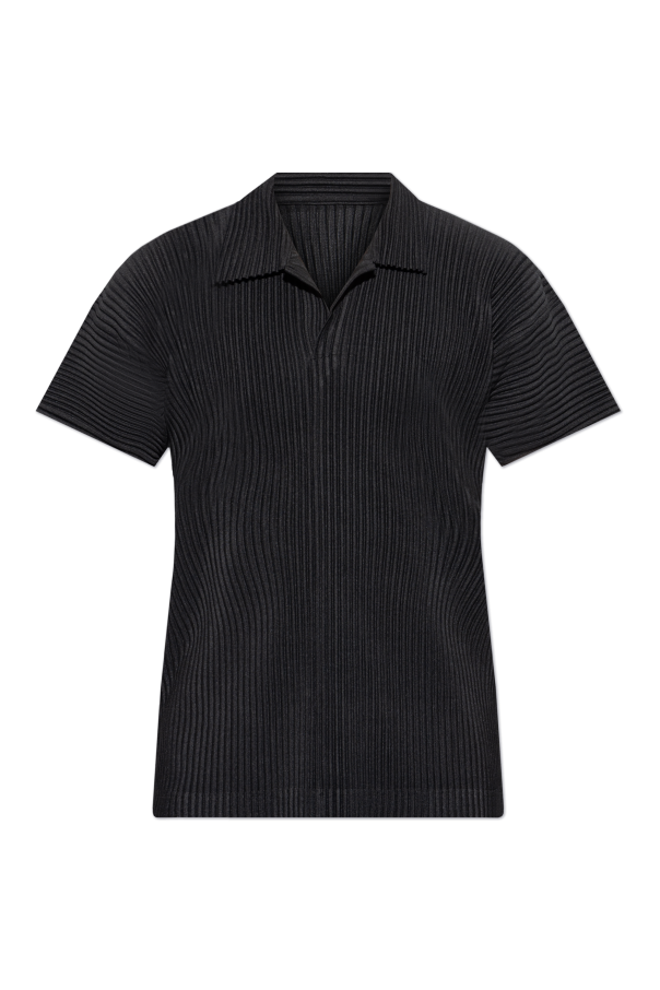 Pleats Please Issey Miyake プリーツ Tシャツ | ブラック | FARFETCH JP